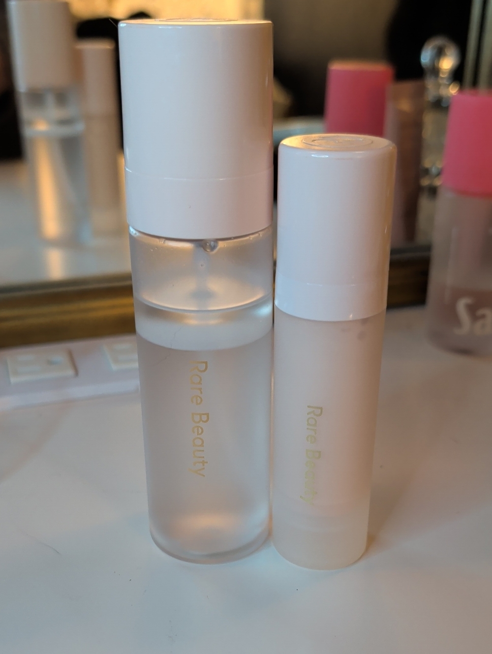 Rare Beauty Hydrating Setting spray & Illuminating primer DUO